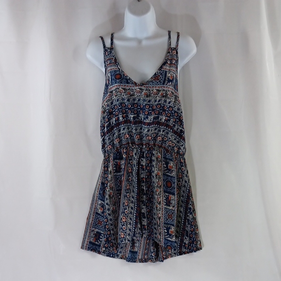 Vintage Dresses & Skirts - Vintage USA Floral Patterned Dress Women's Size XL Short